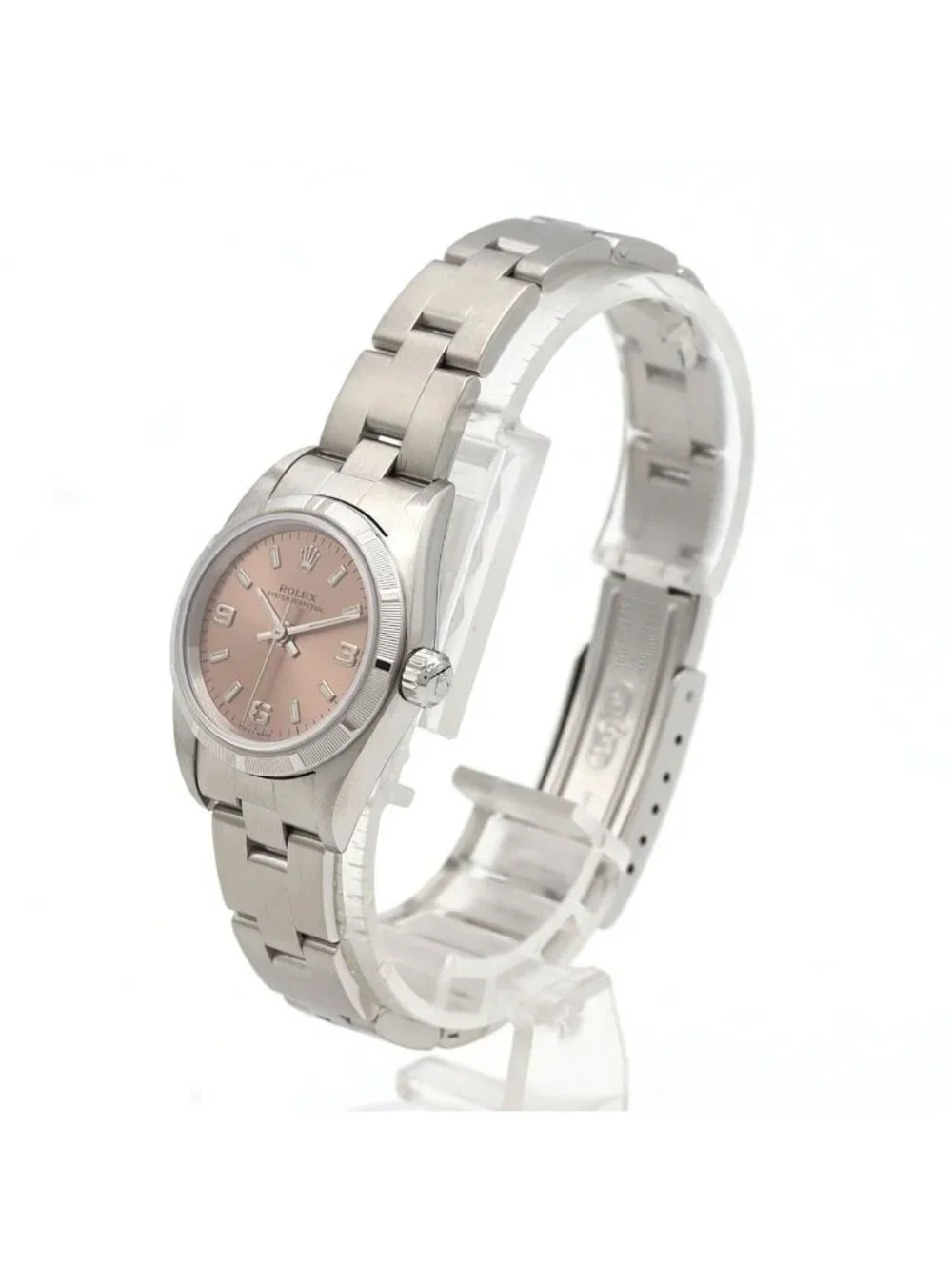 Rolex Oyster Perpetual SS Automatic Winding P Number Watch